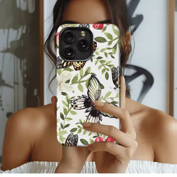 Autumn Mountain Village
 Phone Case iPhone Samsung Cover Pixel 4514 - Image 1