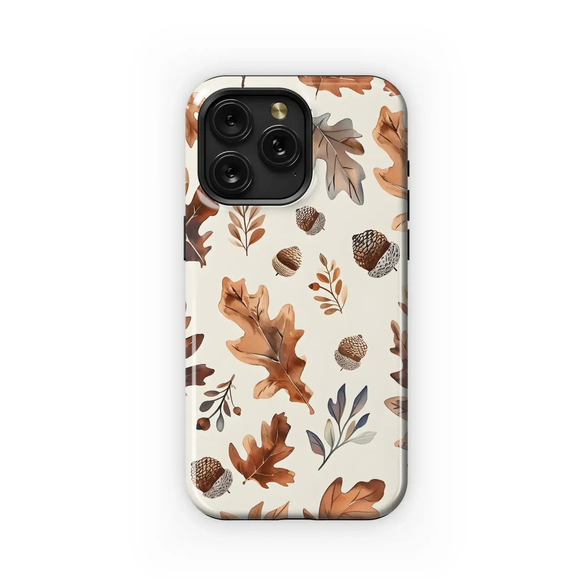 Autumn Watercolor Leaves
 Phone Case iPhone Samsung Cover Pixel 5986 - Image 1