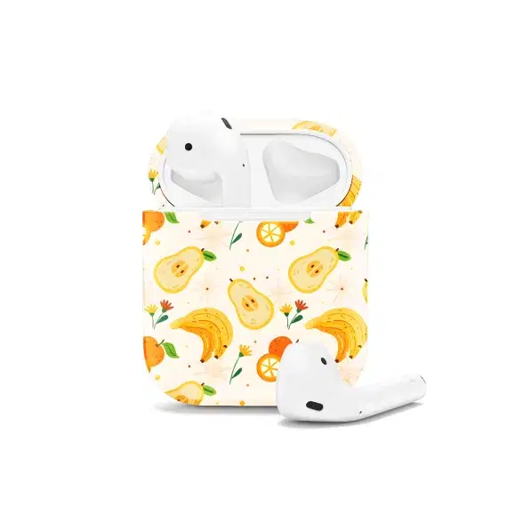 Banana Pattern AirPods Case AirPods Pro AirPods Pro 2 AirPods 3 AirPods 2 Glossy 1173 - Image 1