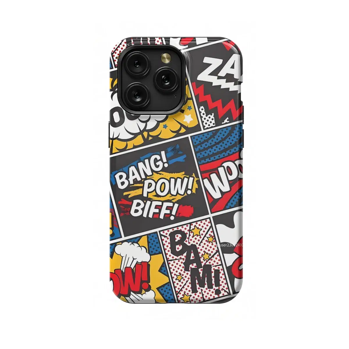 Bang Pow Biff Cartoon Phone Case iPhone Samsung Pixel & More 82 - Image 1