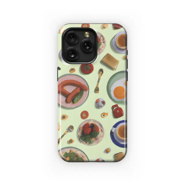 Baroque Breakfast Phone Case iPhone Samsung Cover Pixel 3496