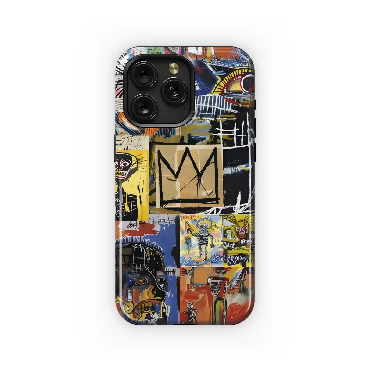 Basquiat Art Phone Case iPhone Samsung Cover Pixel 1875 - Image 1