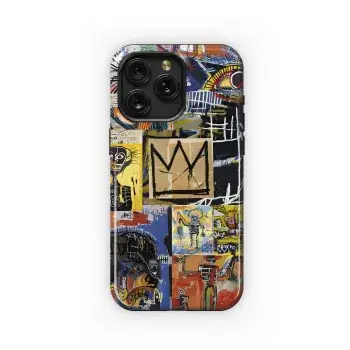 Basquiat Art Phone Case iPhone Samsung Cover Pixel 1875 - Image 1
