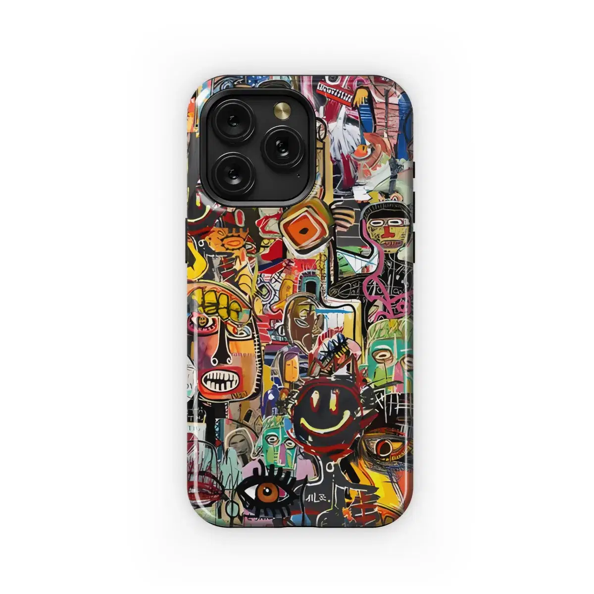 Basquiat Art Phone Case iPhone Samsung Cover Pixel 1876 - Image 1