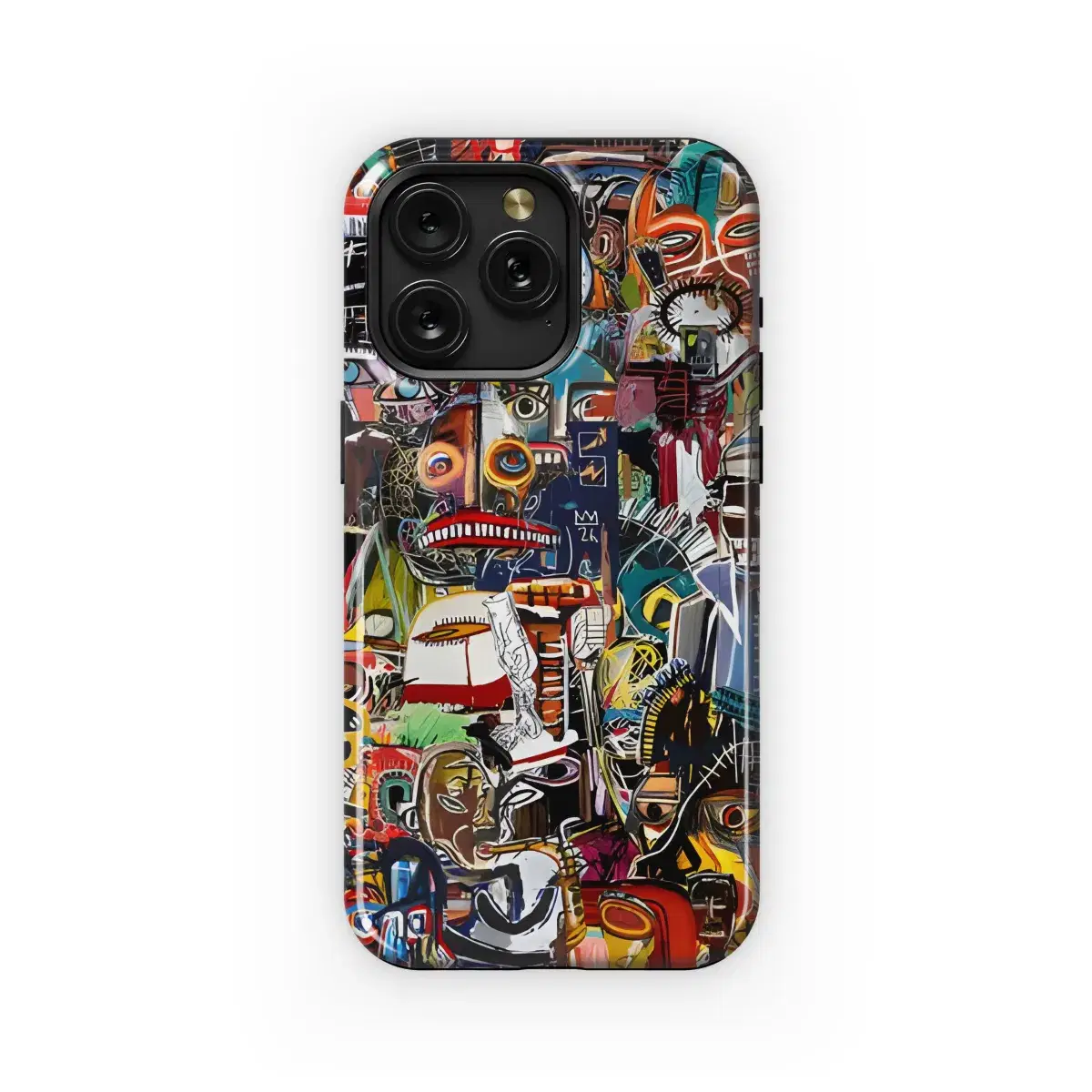 Basquiat Art Phone Case iPhone Samsung Cover Pixel 1879 - Image 1