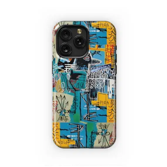 Basquiat Art Phone Case iPhone Samsung Cover Pixel 1881 - Image 1