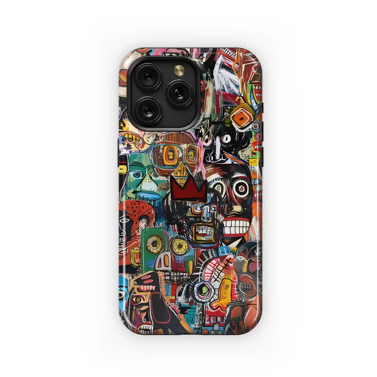 Basquiat Art Phone Case iPhone Samsung Cover Pixel 1882 - Image 1