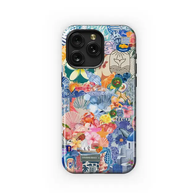 Beach Collage Paradise
 Phone Case iPhone Samsung Cover Pixel 4185