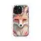 Beautiful Floral Fox Phone Case iPhone Samsung Cover Pixel 3558 - Image 1