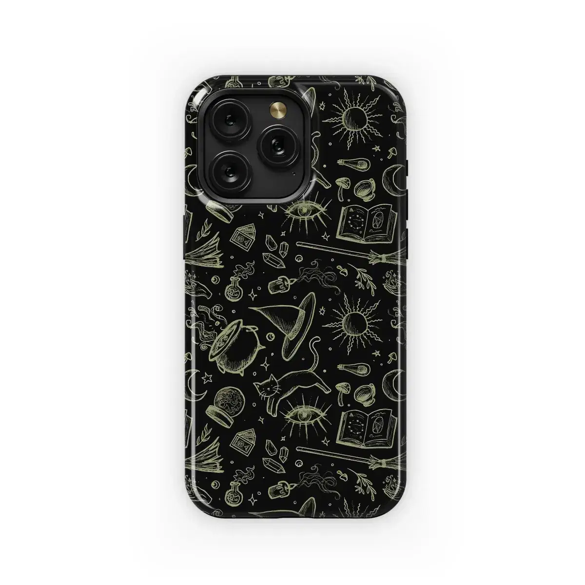 Bewitching Dark Occult Magic Pattern Phone Case iPhone Samsung Cover Pixel 5396 - Image 1