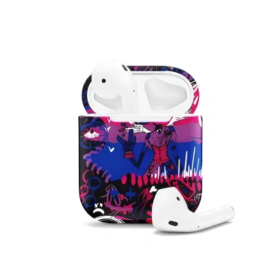 Bi Pride Bisexual AirPods Case AirPods Pro AirPods Pro 2 AirPods 3 AirPods 2 Glossy 1368 - Image 1