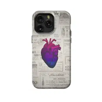 Bi Pride Bisexual Heart Phone Case iPhone Samsung Cover Pixel 1375 - Image 1