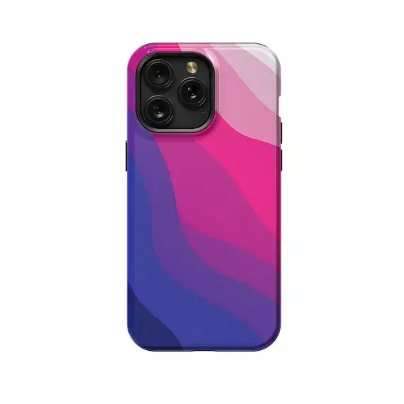 Bi Pride Bisexual Wavy Phone Case iPhone Samsung Cover Pixel 1376 - Image 1