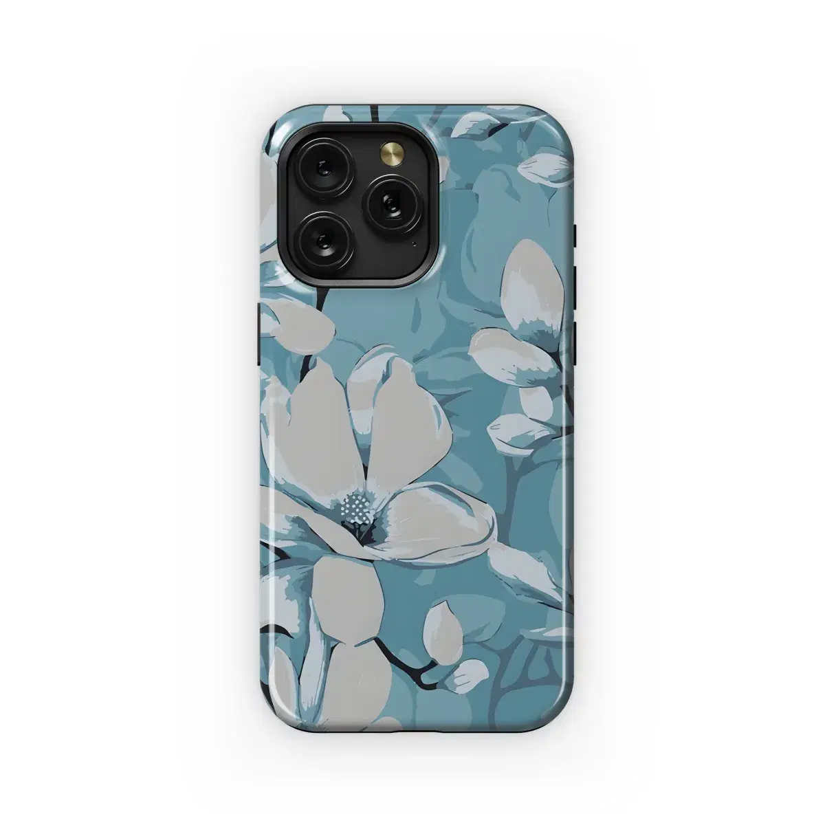 Big Flower Seamless Pattern Phone Case iPhone Samsung Cover Pixel 2354 - Image 1