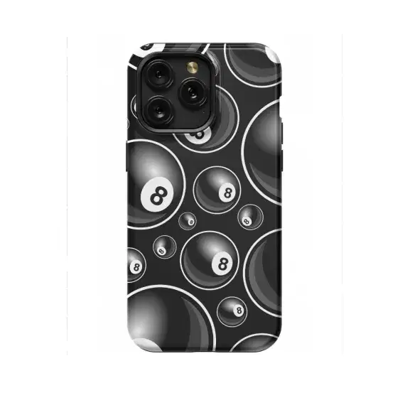 Billiards Pool Snooker 8 Ball Phone Case iPhone Samsung Cover Pixel 1316 - Image 1