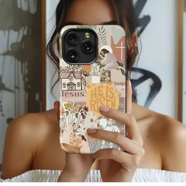 Birds & Blooming Flowers
 Phone Case iPhone Samsung Cover Pixel 4722 - Image 1