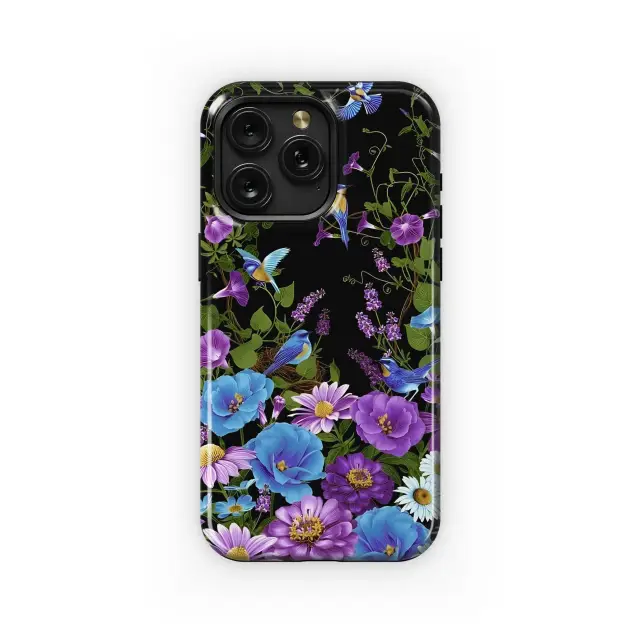 Birds & Blooming Flowers
 Phone Case iPhone Samsung Cover Pixel 4722