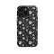 Black and White Animal Cat Dog Paw Phone Case iPhone Samsung Pixel & More 181 - Image 1