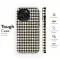 Black Beige Checkered Diamond Phone Case iPhone Samsung Cover Pixel 3212 - Image 6