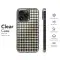 Black Beige Checkered Diamond Phone Case iPhone Samsung Cover Pixel 3212 - Image 8