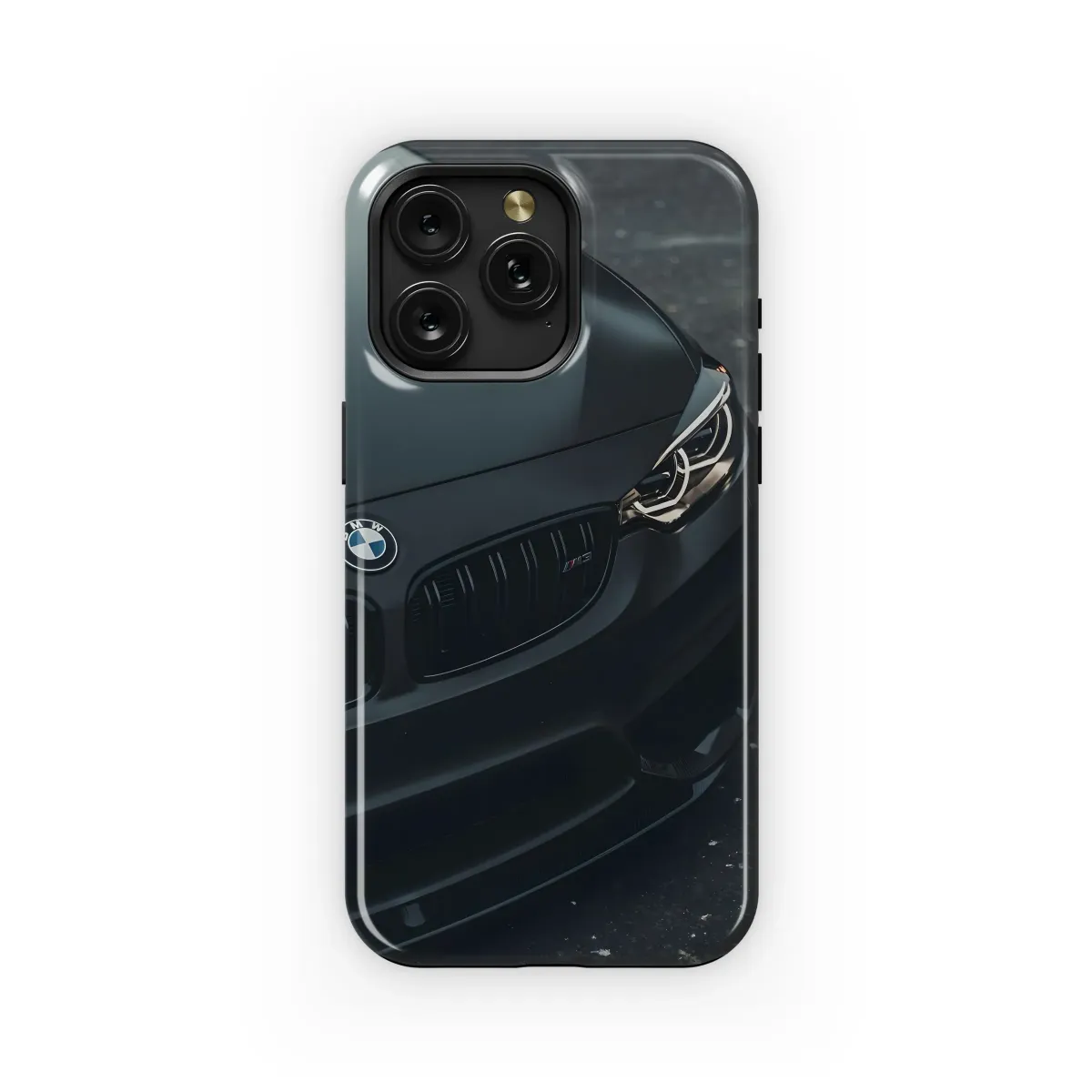 Black BMW M3 Power Phone Case iPhone Samsung Cover Pixel 5640 - Image 1