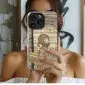 Black Bow Watercolor Print Phone Case iPhone Samsung Cover Pixel 4540 - Image 1
