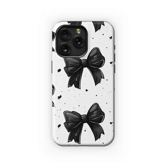 Black Bowknot Design
 Phone Case iPhone Samsung Cover Pixel 4218