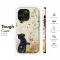 Black Cat Butterfly Meadow Art Phone Case iPhone Samsung Cover Pixel 5385 - Image 6