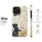 Black Cat Butterfly Meadow Art Phone Case iPhone Samsung Cover Pixel 5385 - Image 7