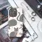 Black Cat Coquette Pattern Phone Case iPhone Samsung Cover Pixel 2177 - Image 3