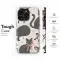 Black Cat Coquette Pattern Phone Case iPhone Samsung Cover Pixel 2177 - Image 6