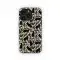 Black Cat Elegant Scroll Pattern Phone Case iPhone Samsung Cover Pixel 5336 - Image 1