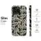 Black Cat Elegant Scroll Pattern Phone Case iPhone Samsung Cover Pixel 5336 - Image 7