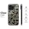 Black Cat Elegant Scroll Pattern Phone Case iPhone Samsung Cover Pixel 5336 - Image 8