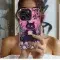 Black Cat Flower Tea Phone Case iPhone Samsung Cover Pixel 3707 - Image 2