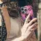 Black Cat Flower Tea Phone Case iPhone Samsung Cover Pixel 3707 - Image 5