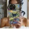Black Cat Garden Pond
 Phone Case iPhone Samsung Cover Pixel 4076 - Image 2