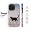 Black Cat in Bloom
 Phone Case iPhone Samsung Cover Pixel 4162 - Image 6