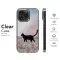 Black Cat in Bloom
 Phone Case iPhone Samsung Cover Pixel 4162 - Image 8