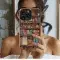 Black Cat Meadow Dream
 Phone Case iPhone Samsung Cover Pixel 4400 - Image 2