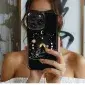 Black Cat Moon Garden Phone Case iPhone Samsung Cover Pixel 5391 - Image 1