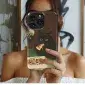 Black Cat Pizza Lover
 Phone Case iPhone Samsung Cover Pixel 5597 - Image 1
