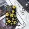Black Floral Cluster Phone Case iPhone Samsung Cover Pixel 2742 - Image 3