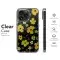 Black Floral Cluster Phone Case iPhone Samsung Cover Pixel 2742 - Image 8