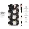 Black Kawaii Cat Phone Case iPhone Samsung Cover Pixel 3243 - Image 7