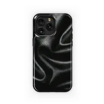 Black Leather Texture Design Phone Case iPhone Samsung Cover Pixel 4849 - Image 1