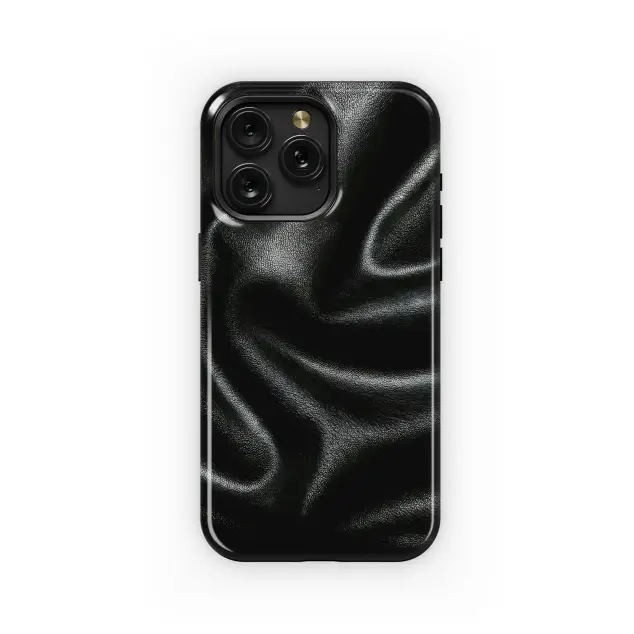 Black Leather Texture Design Phone Case iPhone Samsung Cover Pixel 4849