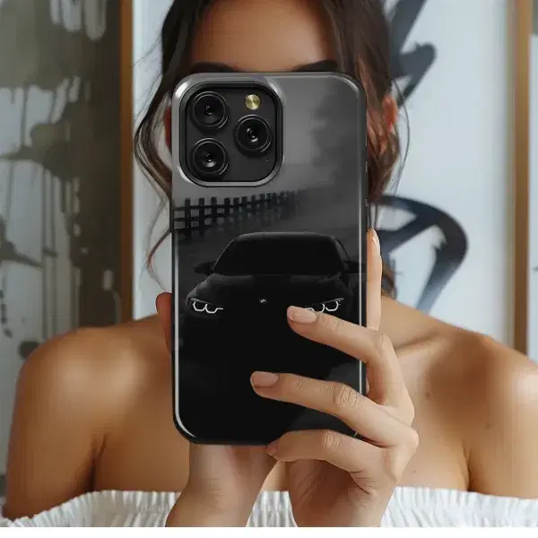 Black M3 Silhouette
 Phone Case iPhone Samsung Cover Pixel 5639 - Image 1