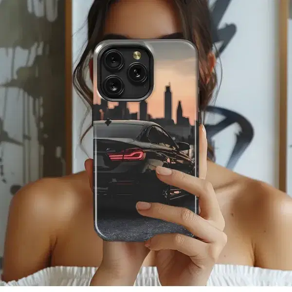 Black M4 Sunset City
 Phone Case iPhone Samsung Cover Pixel 5637 - Image 1