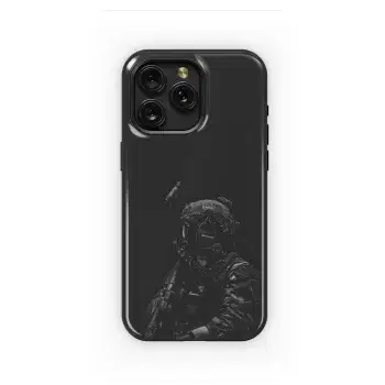 Black Ops Soldier
 Phone Case iPhone Samsung Cover Pixel 5623 - Image 1